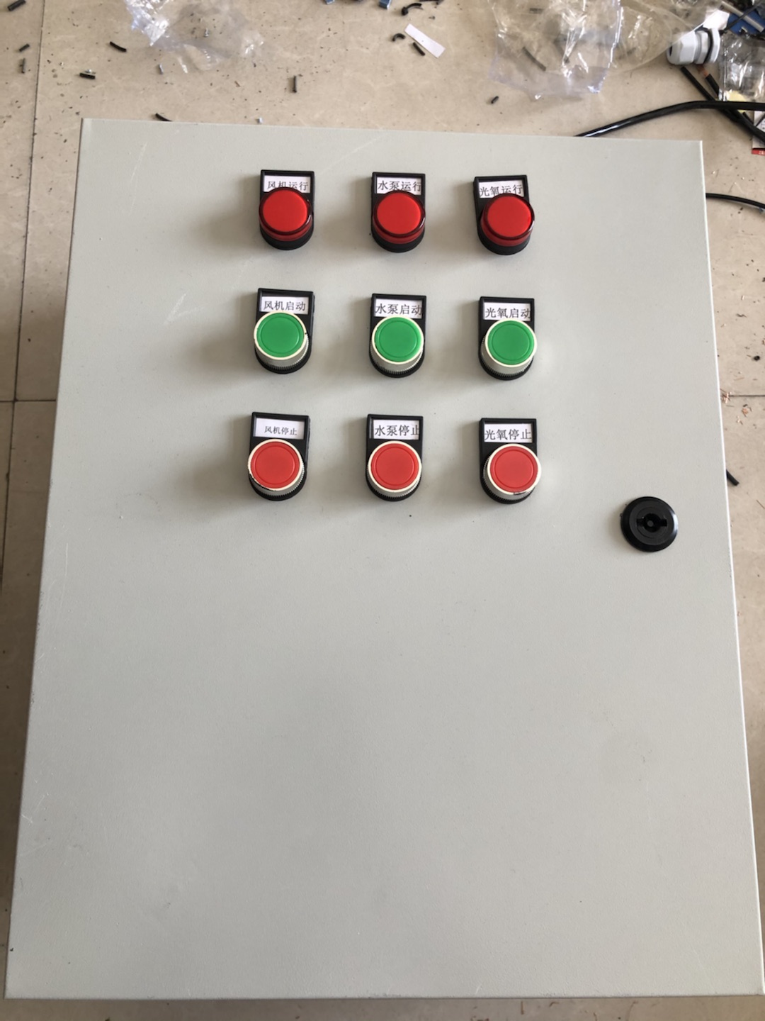 除塵電控柜的工作組件介紹產(chǎn)品圖片
